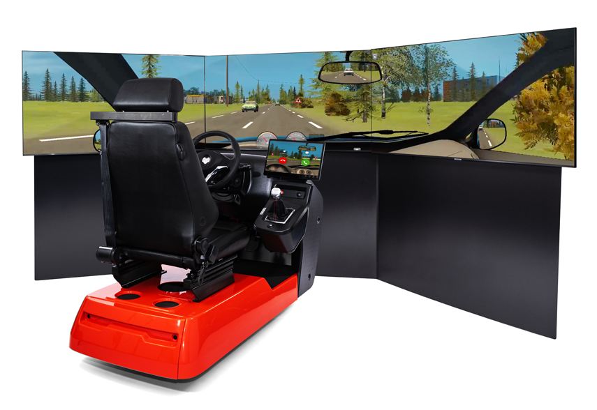 Simulateur de conduite 3D - Premières leçons de conduite auto sur simulateur  Paris 12