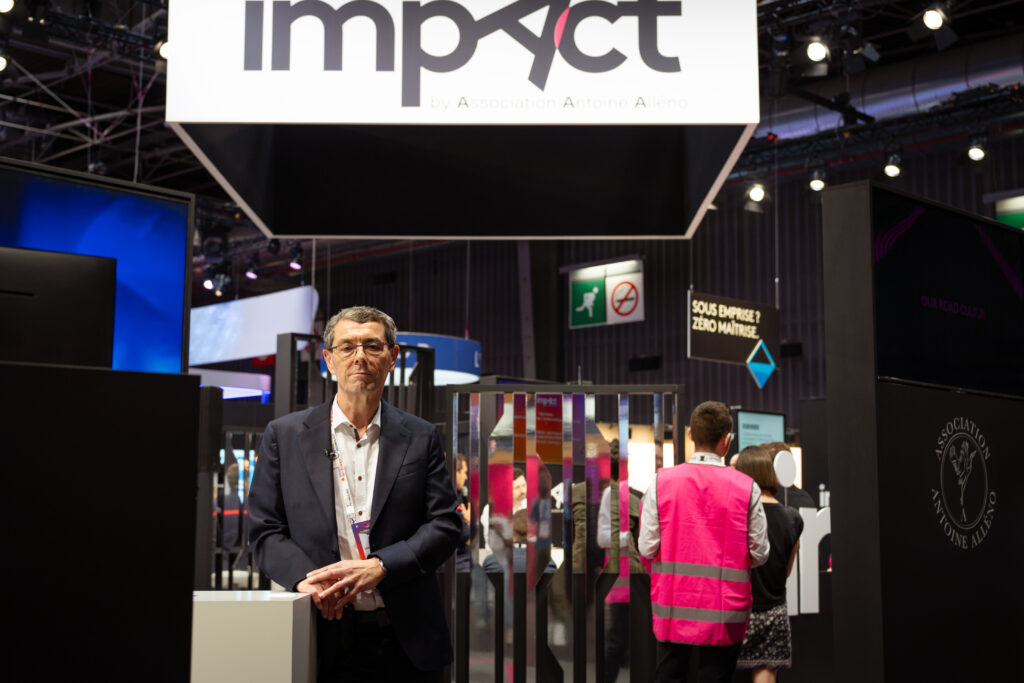 Interview de Stéphane Develter au stand Impact de Vivatech 2025